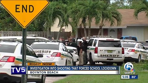 Lockdown lifted at Rolling Green Elementary School in Boynton Beach
