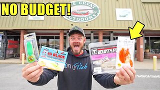 NO LIMIT, NO BUDGET Tackle Shopping Fishing Challenge!