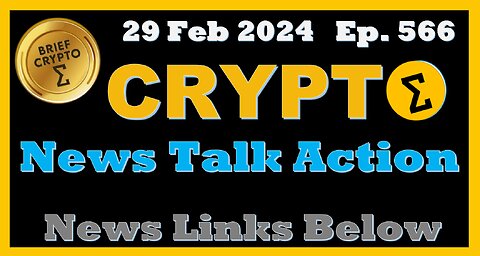 Brief #Crypto #Bitcoin #BTC #Ethereum #ETH #ETF #ARB #MEME - News Talk Action