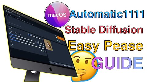 macOS Automatic1111 install guide; Easy Peasy step-by-step