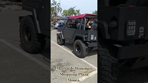 Jeep ENGESA-Golf em uma manhã de Domingo no Shopping Plaza Mooca