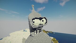 Minecraft Giant Bender Build - Futurama