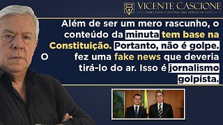 JURISTA MOSTRA COMO A MÍDIA MENTIU SOBRE SUPOSTO DOCUMENTO "GOLPISTA" DE BOLSONARO