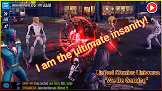 MARVEL STRIKE FORCE: Ninjetta Kage's Arena Fight Kestrel Vs With Symbiotes "We Be Gaming"