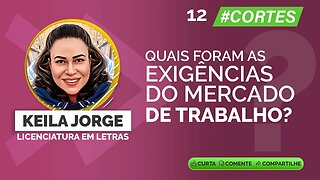 012 Quais foram as exigências do mercado de trabalho? #carreiras #ensinomédio #ingles