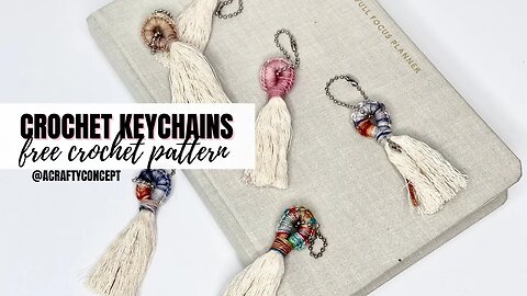 8 Types of People Who Need A Crochet Keychain Gift From You This Christmas - Free Crochet Pattern