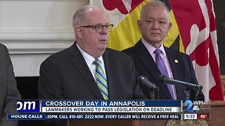 Lawmakers working to push legislation on 'Crossover Day'