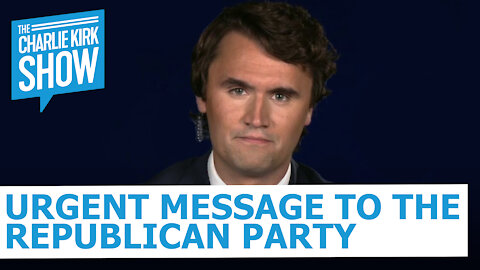 Urgent Message to the Republican Party