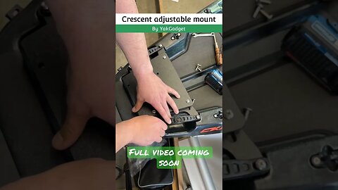 CRESCENT REAR SINGLE MOUNTING PLATE install #shorts #crescentkayaks #micropowerpole #fishingkayak