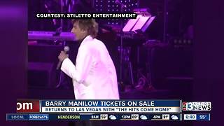 Barry Manilow Back In Las Vegas