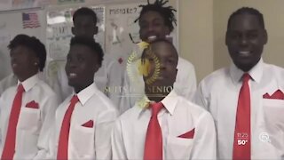 Donation helps put high school seniors in suits