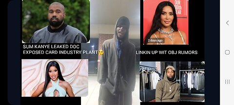 KANYE WEST LEAKED DOC CLIPS SAYS CARDI INDUSTRY PLANT WHITE TRYNNA TAKE HIM OUT AN KIM OBJ TING🤔💯💪🏾