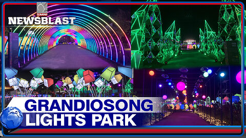 Grandiosong lights park sa Taguig City, bukas na sa publiko