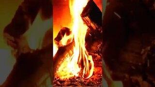 Relieve Stress with Calming Fire Sounds 🔥 Video Link Below