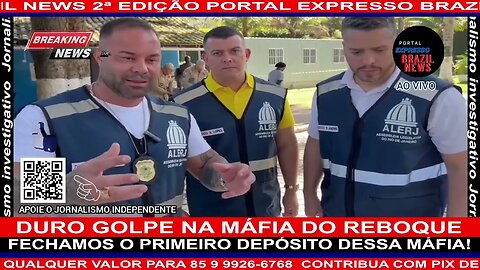 DEPUTADO POUBEL & CIA DURO GOLPE NA MÁFIA DO REBOQUE FECHAMOS O PRIMEIRO DEPÓSITO DESSA MÁFIA!