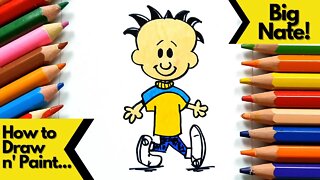 How to draw and paint Big Nate