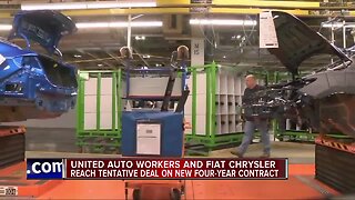 UAW-FCA reach tentative deal on new four-year contract