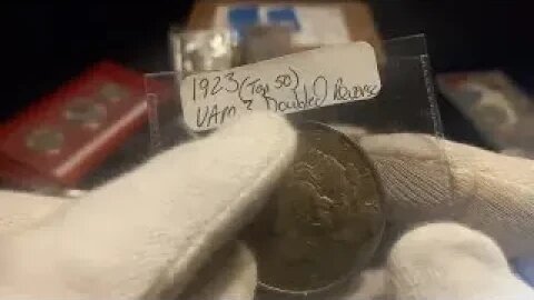 Recent silver purchases to flip at the Flea Market. Cool VAM find on a 1923 Peace Dollar.