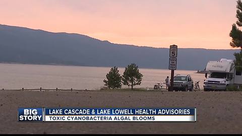 Officials issue health advisory for Lake Cascade, Lake Lowell