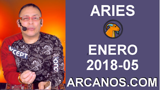 ARIES ENERO 2018-05-28 Ene al 03 Feb 2018-Amor Solteros Parejas Dinero Trabajo-ARCANOS.COM