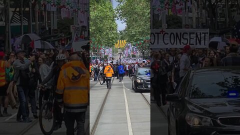 LIVE - Protest Melbourne NOW