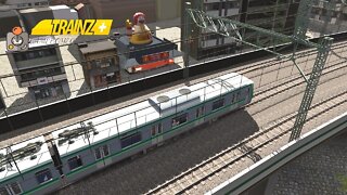 TRAINZ 2022 Railroad Simulator Japan Passenger Commute Rush Hour Passing by McDonalds Day 5