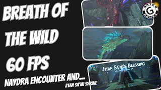 Breath of the Wild 60fps - Naydra Encounter and Jitan Sa'mi Shrine