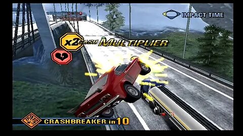 Burnout 3: Takedown Walkthrough! Crash Mode Part or Level 31! Don't Look Down!