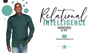 Relational Intelligence Requires Boundaries - Thrive With Dr. Dharius Daniels