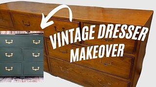 Vintage To More Modern Makeover/Painted Furniture