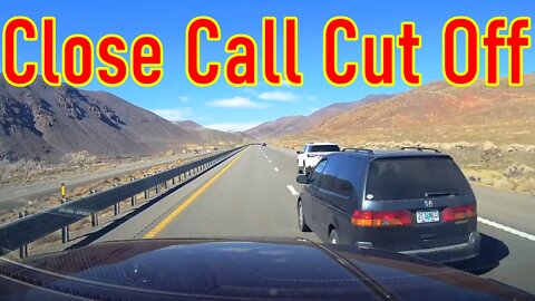 Close Call Cut Off — RENO, NV | Caught On Dashcam | Close Call | Collision | Cut Off | Footage Show