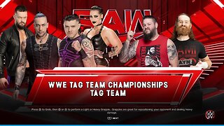WWE Monday Night Raw Sami Zayn & Kevin Owens vs The Judgement Day (Dominik Mysterio & Damian Priest)
