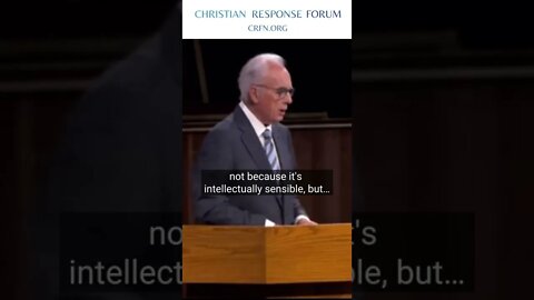 John MacArthur - The Fool Doesn’t Want Accountability to God - Christian Response Forum #shorts