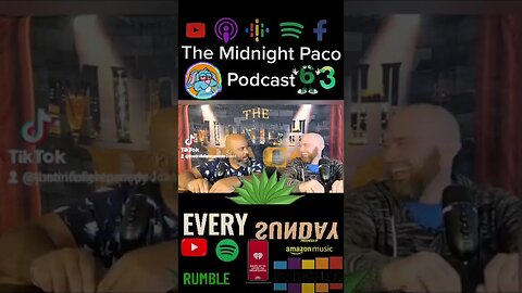 NEW EPISODES OF THE MIDNIGHT PACO PODCAST OUT EVERY SUNDAY
