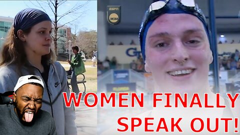 Lia Thomas BOOED After Becoming NCAA Champion As Upset Women FINALLY Speak Out Against The MADNESS!