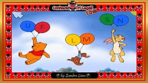 🔰CD-ROM ANTIGO EDUCACIONAL | Disney Winnie The Pooh (Ursinho Puff ) Primeiros Passos | CD ROM PC