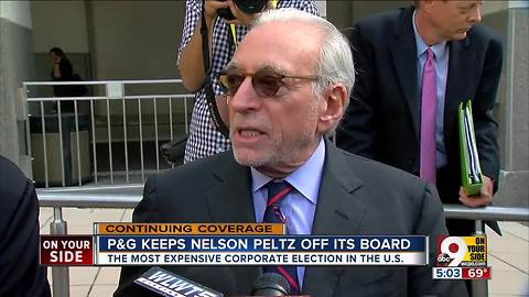 P&G to Peltz: You're a loser, pending final confirmation