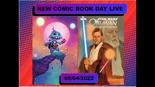 New Comic Book Day Live 05/04/2022 all the new books that hit the shelves today