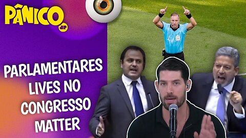 TRETA ENTRE LIRA E GLAUBER BRAGA FOI TÃO FORTE QUE PODE PRECISAR DO VAR DA GCM?