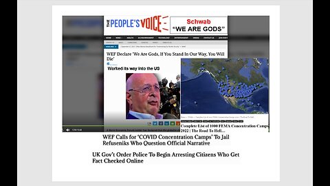 WW3 Update: America on the Hit List: WEF Calls For Free Speech Concentration Camps To Jail First Amendment Terrorists' 10m