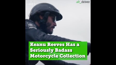 Keanu Reeves Has a Seriously Badass Motorcycle Collection