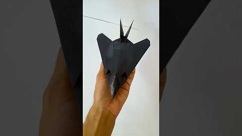 F-117 Nighthawk Stealth Fighter jet paper model | Mr Crafty