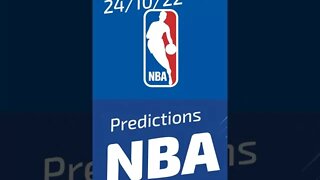 NBA BETTING TIPS FOR TODAY 24/10/22 #shorts