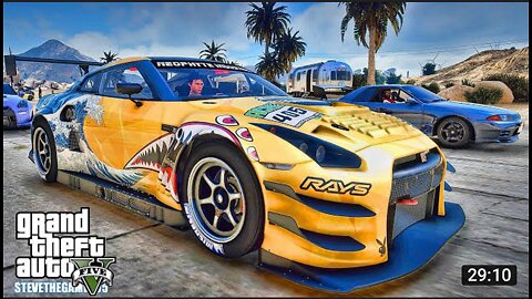 Stock VS Upgraded GTR | Part-3 | GTA V |1080P Plus