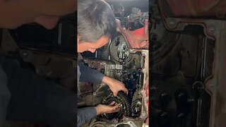 Cummins ISX15 Front Gear Housing Removal #shorts #cummins