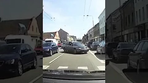 Bad driver caught on camera #shorts #baddrivers #2023