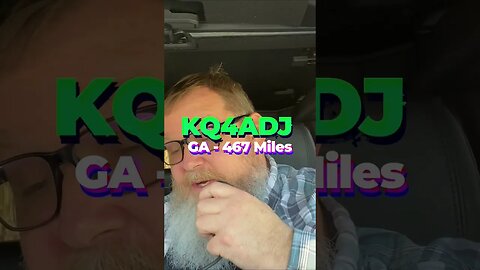 467 mile #POTA contact with KQ4ADJ from park K-4215 #shorts #parksontheair #hamradio