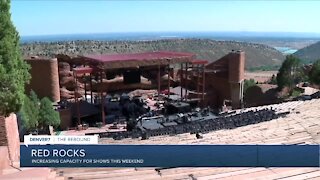Red Rocks expanding capacity for shows this weekend