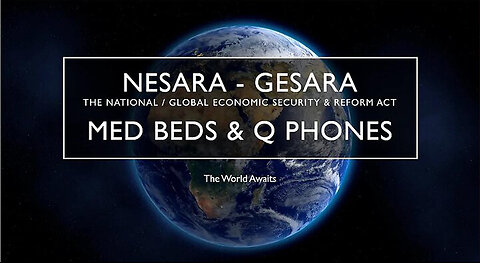 NESARA/ GESARA ITS HAPPENING!