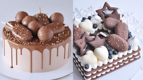 How To Make Chocolate Cake Decorating IDeas Compialtion